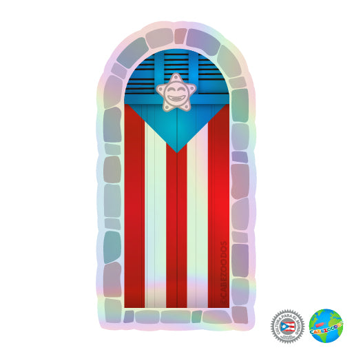 Sticker: Puerta San Juan [holographic]