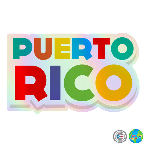 Sticker: Puerto Rico [holographic]